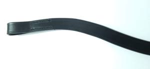 Brida de carreras inglesa de cuero de alta calidad con banda ancha de forma curva plana delgada para montar a caballo en la India - Product Image 6