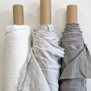 Европейская льняная ткань, размягченная широкая льняная ткань по длине для шитья различных цветов для использования в самолетах салфеток - Product Image 2