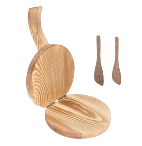 Atractivo fabricante de masa de madera prensador Tortilla Roti Chapati Pan Piel Envoltura Prensador de masa al costo más bajo - Product Image 2