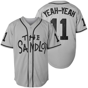 The Sandlot Men's 30 Rodriguez 5 Squints 11 Yeah-Yeah Movie Baseball Jersey Moda Hip Hop Party Clothing - Product Image 2