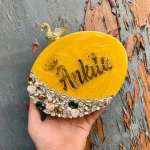 Fleur en résine sac à main fête porter attrayant femme cadeau Girlish pochette pour dames sac à main Logo personnalisé à la meilleure vente - Product Image 5