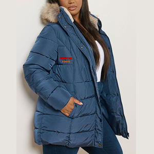 Wholesale Bubble Puffer Jacket Women High Quality OEM Service Comfortable Streetwear Dyed Rivet Waterproof Cotton Filled - Product Image 6