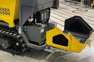 Gasoline Powered Wacker Neuson DT05e Mini Crawler Loader with High Load Moment for Sale - Product Image 6