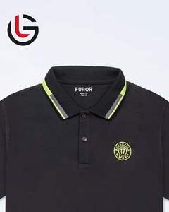 Mejor Top High Hot Men's Oversized para Polo Cómodo 100% Tela de punto de algodón orgánico Polo de la mejor calidad para hombres - Product Image 5