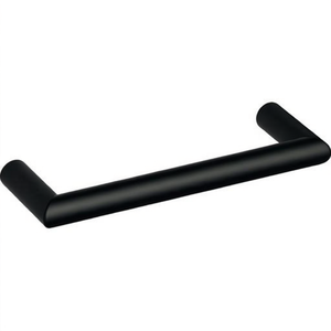 HEWI 562.10B96 Polyamide 90 Furniture Handle <b>Deep</b> Black Matt 96 mm 10 mm <b>Shelf</b> Grip Liners - Product Image 3