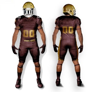 Uniforme de fútbol americano sublimado con números y logotipo de equipo personalizado con el mejor diseño, servicio OEM de uniforme de fútbol americano de alta calidad - Product Image 6