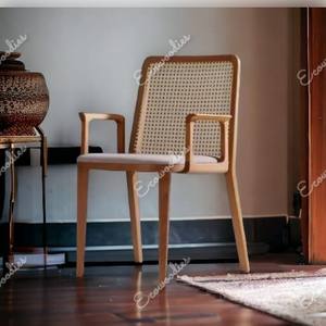 Foshan jardin arrière-cour Restaurant terrasse chaise d'extérieur longue barre Portable Unique bambou intérieur rotin extérieur meubles de jardin - Product Image 2