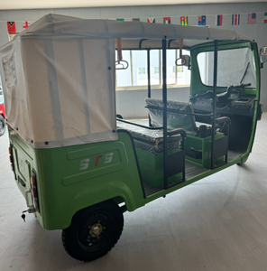 Triciclo Eléctrico de Pasajeros de Carrocería Abierta de Alta Calidad a Precio Económico con Velocidad de 70 km/h y Autonomía de 70-90 km para Viajes Urbanos - Product Image 3