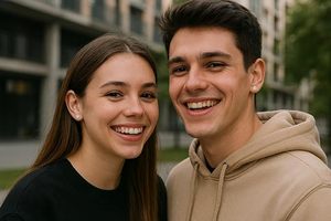 Set di 6 Paia di Orecchini a Perno in Argento Sterling 925, Zirconia Cubica Brillante Taglio Rotondo 9 mm, Gioielli Ipoallergenici Unisex, Idea Regalo - Product Image 6