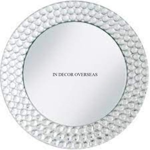 Acabado totalmente plateado, pulido brillante, aluminio de primera calidad fundido, placas de cargador de diseñador con estilo único, suministros de vajilla - Product Image 3