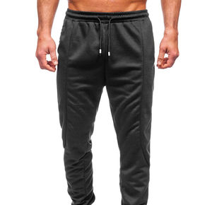 Chándales de hombre personalizados al por mayor, pantalones de gimnasio transpirables, perfectos para entrenamiento y uso diario - Product Image 1