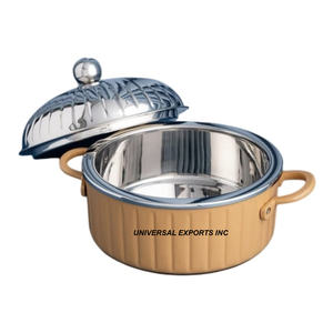 Calentador de Comida de Metal Meena Design, Excelente Calidad, Cazuela Hecha a Mano, Clásica y Elegante, Nuevo Calentador de Comida de Metal - Product Image 3