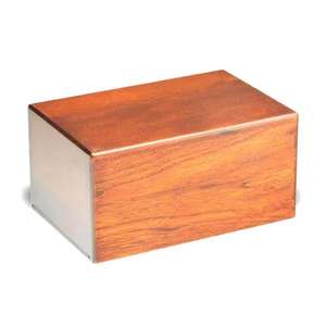 Urna de cremación de madera personalizada para cenizas, caja de cremación, urna de madera tallada para cenizas humanas, monumento funerario hecho a mano - Product Image 5