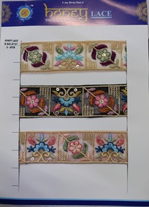 ชุดเดรสผ้าลูกไม้ปักลายดอกไม้หลากสีสำหรับเป็นของขวัญเสื้อผ้าแฟชั่น - Product Image 3