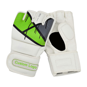 Diseño superior de alta calidad, el mejor diseño, guantes de cuero MMA hechos a medida para gimnasio en casa, guantes de entrenamiento de lucha de boxeo - Product Image 1