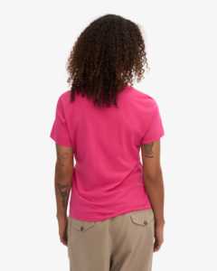 Custom New Latest Print Design Short Sleeve <b>Pink</b> Slim Fit <b>T</b>-<b>shirts</b> Hot Look Cotton <b>Plain</b> Women Slim Fit <b>T</b> <b>Shirt</b> - Product Image 6