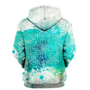 เสื้อมีฮู้ดผ้าฝ้ายแบบสวมหัวสำหรับผู้ชายโอเวอร์ไซส์ผ้าถักโลโก้แบบกำหนดเอง - Product Image 4