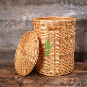 Cesta de almacenamiento de mimbre plegable redonda de nuevo diseño al por mayor para ropa cesta de ropa sucia del proveedor vietnamita - Product Image 6