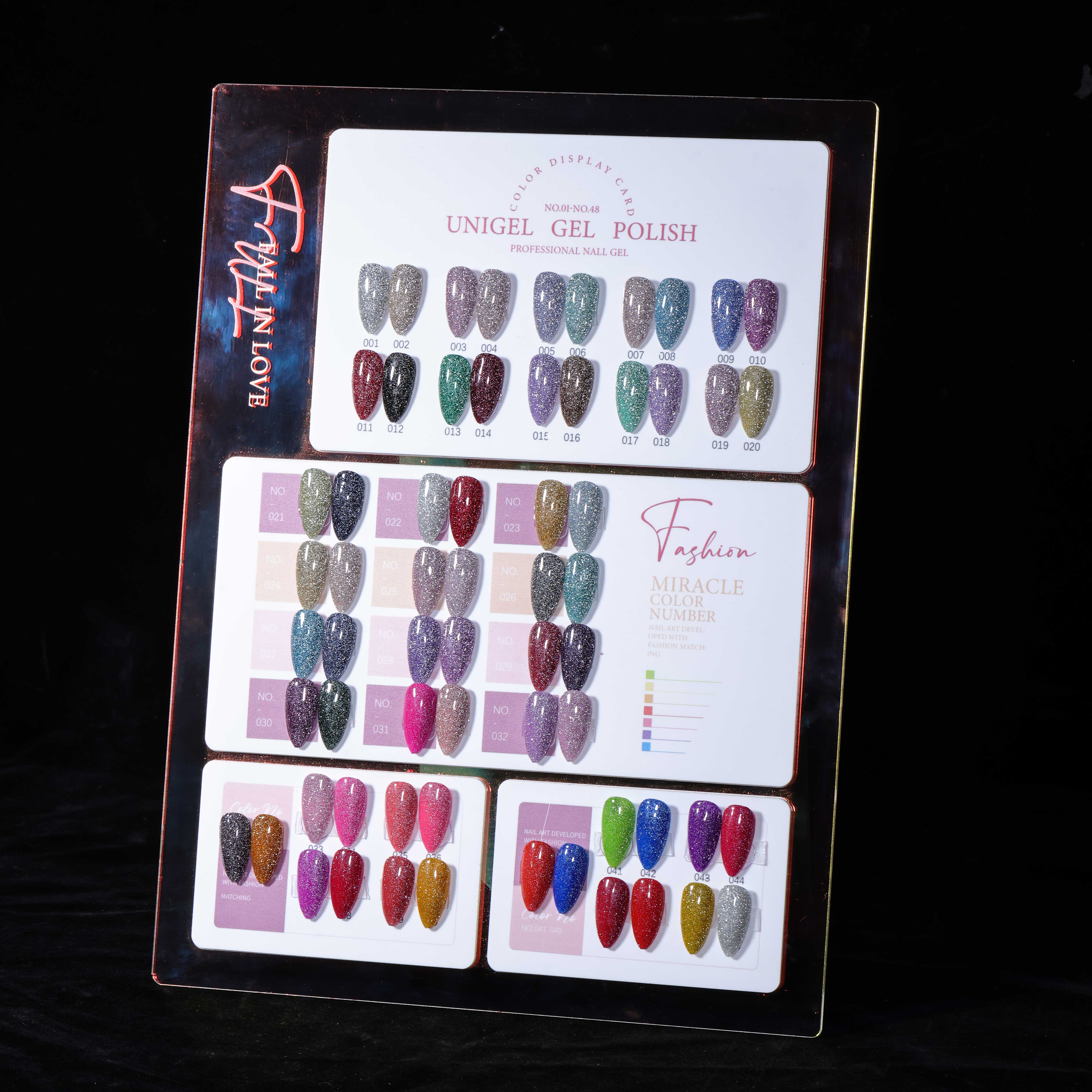 Flash gel brillo 48 colores