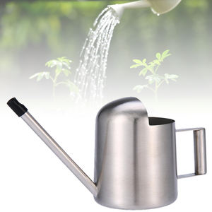 Arrosoir de jardin fait à la main personnalisé pot d'eau poignée en acier inoxydable conception de l'arrosoir de plante végétale jardin en plastique - Product Image 4