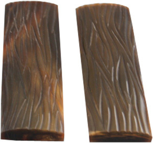 Échelle de corne de mouton en corne de grande taille pour couteau et plaque de poignée de cadre pour taille personnalisée par artisanat taqi - Product Image 3