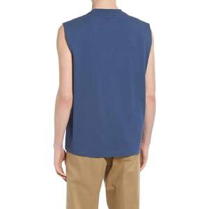 Nouveau design de vêtements de sport coupe régulière sans manches débardeur de gymnastique pour hommes/vêtements d'été meilleur prix séchage rapide hommes débardeur - Product Image 5