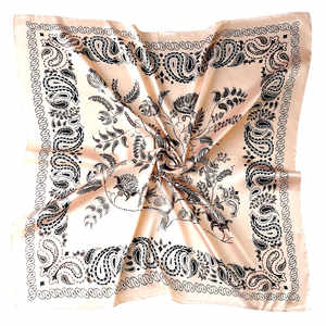 High Quality Heat-Transfer Printed Square Scarf New Design 2026 Fully Customized Premium Quality 100% Cotton Eco-Friendly Men's - Product Image 3