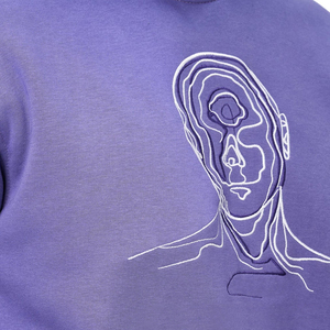 Ensemble de survêtement personnalisé respirant grande taille effet vieilli brodé avec pantalon de jogging et sweat à capuche imprimés pour l'hiver 2025 - Product Image 6