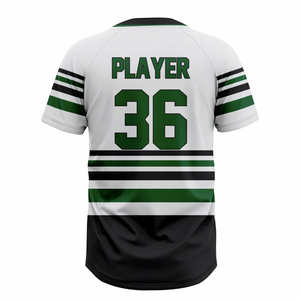 Nuevo Diseño de Uniforme de Béisbol para Hombre con Forro, Jersey de Béisbol con 2 Botones, Impresión Sublimada, Uniforme de Béisbol Unisex de Malla de Poliéster - Product Image 6