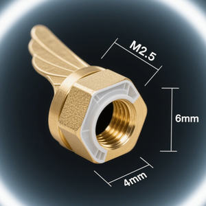 OEM Factory Customized Cnc Machining Direct Sales DIN315 Stainless Steel SS 304 M4-M24 Wing Butterfly Nuts - Product Image 5