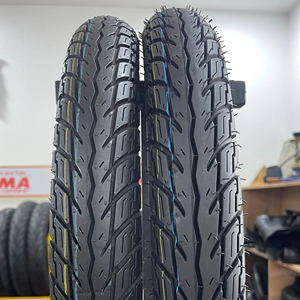 Neumático de Motocicleta KUMA K104F Más Vendido, Nuevo, de Caucho Natural, Bajo Ruido, con Clasificación de Capas 4PR/6PR/8PR para Reemplazo/Reparación, Varios Tamaños - Product Image 1