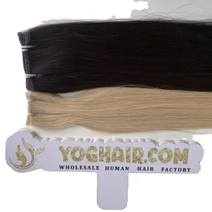 Genius Weft Best Choice Natural Hair All Colors Long Straight Hair Extensions Natural Hair Yoghair Supplier