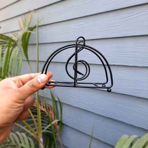 Servilletero de metal negro de calidad superior para servicio de mesa de restaurante diseño personalizado para exportación mundial desde India - Product Image 5