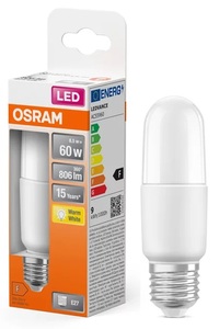 Lámpara Tubular LED E27 8.5W 2700K 806Lm (Osram 4058075428447) - Product Image 1