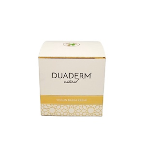 Boîtes d'emballage pour crème pour le visage imprimées sur mesure avec feuille d'or et revêtement UV, papier kraft écologique, carton cosmétique recyclable - Product Image 6