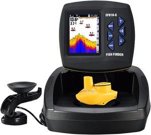 เครื่องหาปลาแบบมองเห็นภาพ HD กันน้ำ ระยะตรวจจับลึก 180 เมตร 590 ฟุต ราคาดีที่สุด - Product Image 1