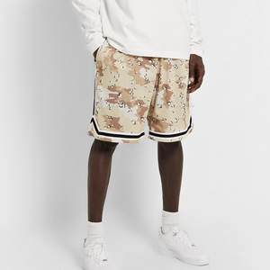 Short en maille personnalisé de haute qualité hommes imprimé basket-ball Double couche short en maille été noir short en maille - Product Image 2