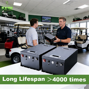 Baterai Golf Cart CTS High Energy 51.2V 105Ah 150Ah LiFePO4 Paket Baterai Lithium-ion - Product Image 1