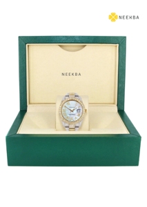 นาฬิกาเพชรโมอิสเซไนท์ชุดพร้อมหน้าปัดมุก-หรูหราราคาไม่แพงนาฬิกาเพชรโมอิสเป็นมิตรกับงบประมาณโดยซัพพลายเออร์อินเดีย - Product Image 6