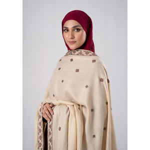 New Fashion Designer Embroidered <b>Shawl</b> for <b>Women</b> 100% High Quality Lightweight Breathable Durable Long Length Outdoor Wear for - Product Image 4