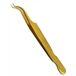 แหนบขนตาปลอมแบบสแตนเลส45 75 90องศาแหนบสำหรับต่อขนตาแบบปรับแต่งโลโก้ได้ตามต้องการ - Product Image 1