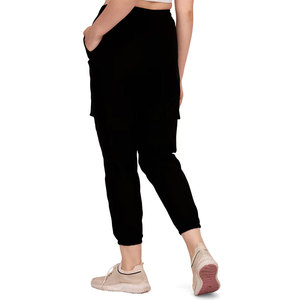 OEM mujeres Jogger precios al por mayor 100% algodón pantalones de chándal cordón cómodo ajuste mujeres Joggers para la venta - Product Image 4
