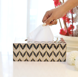 Caja de pañuelos de madera impresa Artesanía impresa Mayorista cuadrado Caja de pañuelos de madera personalizada hecha a mano Venta caliente - Product Image 4