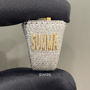 Pendentif personnalisé avec nom, testeur de diamant, pendentif délicat, bijoux personnalisés, pendentif personnalisé, logo personnalisé - Product Image 3