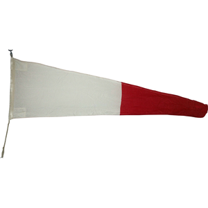Bandera de Señalización Náutica Triangular Interrogativa 50x170cm - Product Image 1