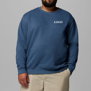 Sudadera de Uso Diario con Diseño Simple / Costuras de Alta Calidad, Sudadera Clásica de Cuello Redondo para Hombre en Color Liso, Estilo Minimalista - Product Image 1