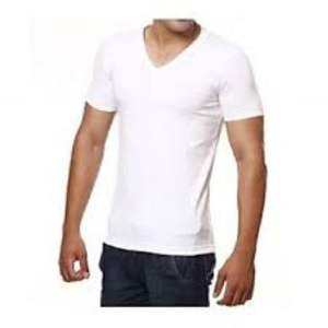 Camiseta de talla grande para hombre 100% algodón en blanco para Polo, Camiseta de algodón pesado de manga corta de gran tamaño, Camiseta corta con estampado personalizado para hombre - Product Image 6
