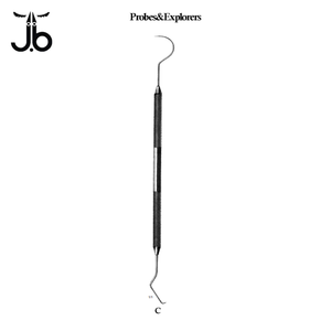 Sondas Dentales Exploradoras, Instrumentos Quirúrgicos Manuales de Acero, Alta Calidad, Grado A+, Certificación CE ISO, Clase I, Garantía de 3 Años - Product Image 2