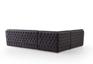 Ensemble de canapés d'angle modernes et confortables pour le salon et la maison avec une application élégante dans le hall - Product Image 2