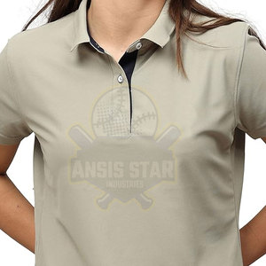 Camiseta Polo de mujer superventas, ropa informal de algodón transpirable y de secado rápido para adultos para el verano - Product Image 5
